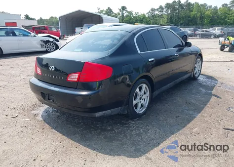 2003 Infiniti G35 Luxury Leather z USA, uszkodzony, nr VIN JNKCV51E63M311157